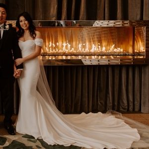 Bridal Cathedral Veil White 10 Feet Long